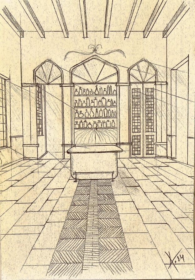 Architectural sketch 6