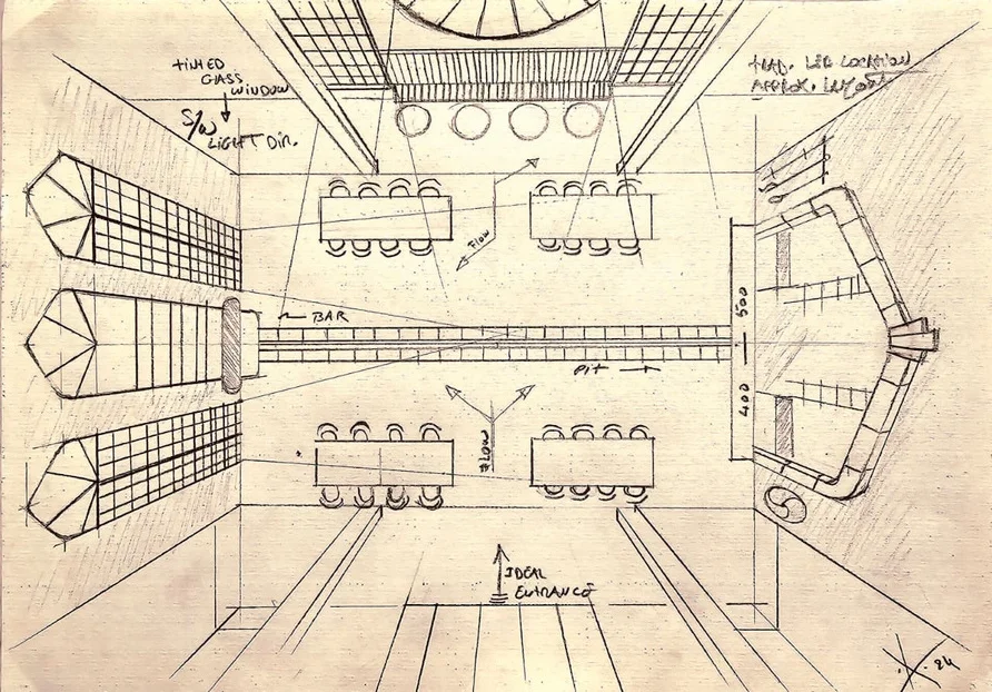 Architectural sketch 5