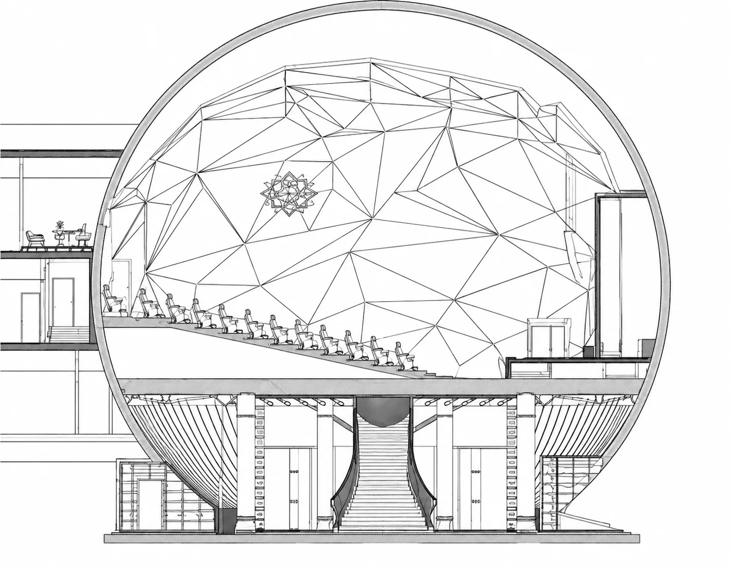 Architectural acoustic section